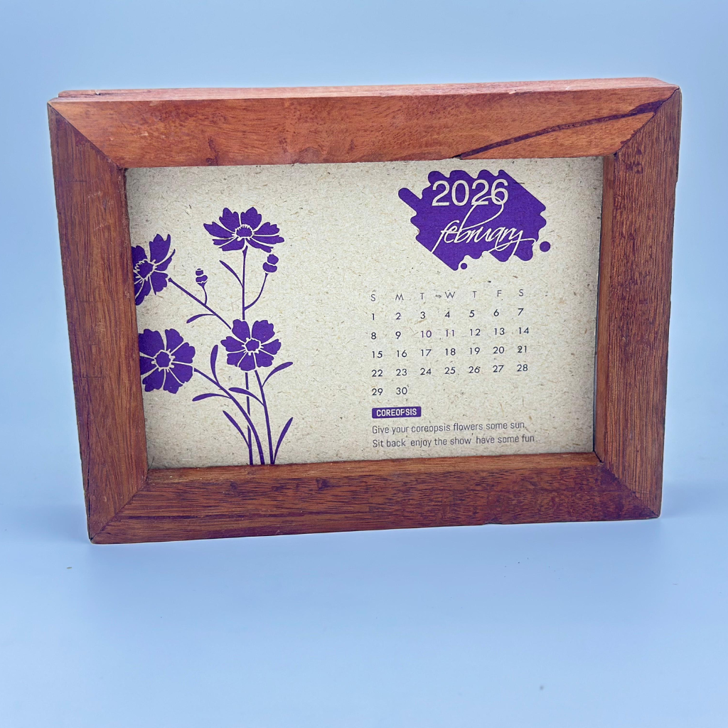 Handmade Paper Calendar
