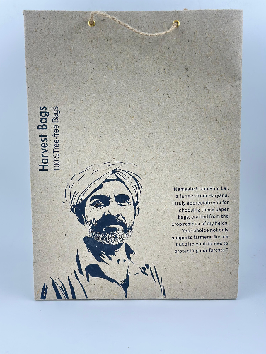 Farmer Paper Print Bag